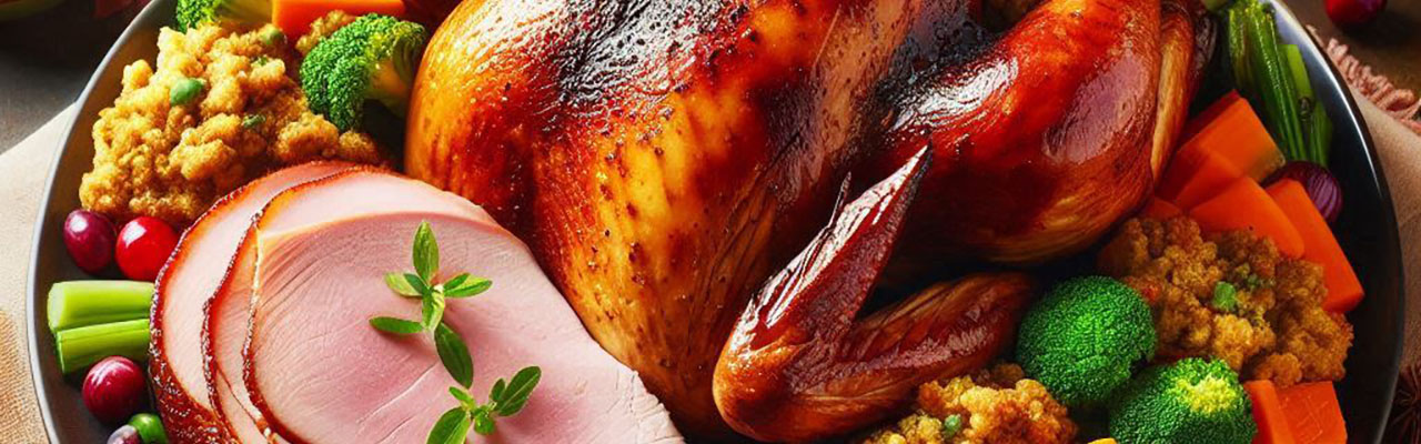 Thanksgiving turkeys and hams - Links Country Meats